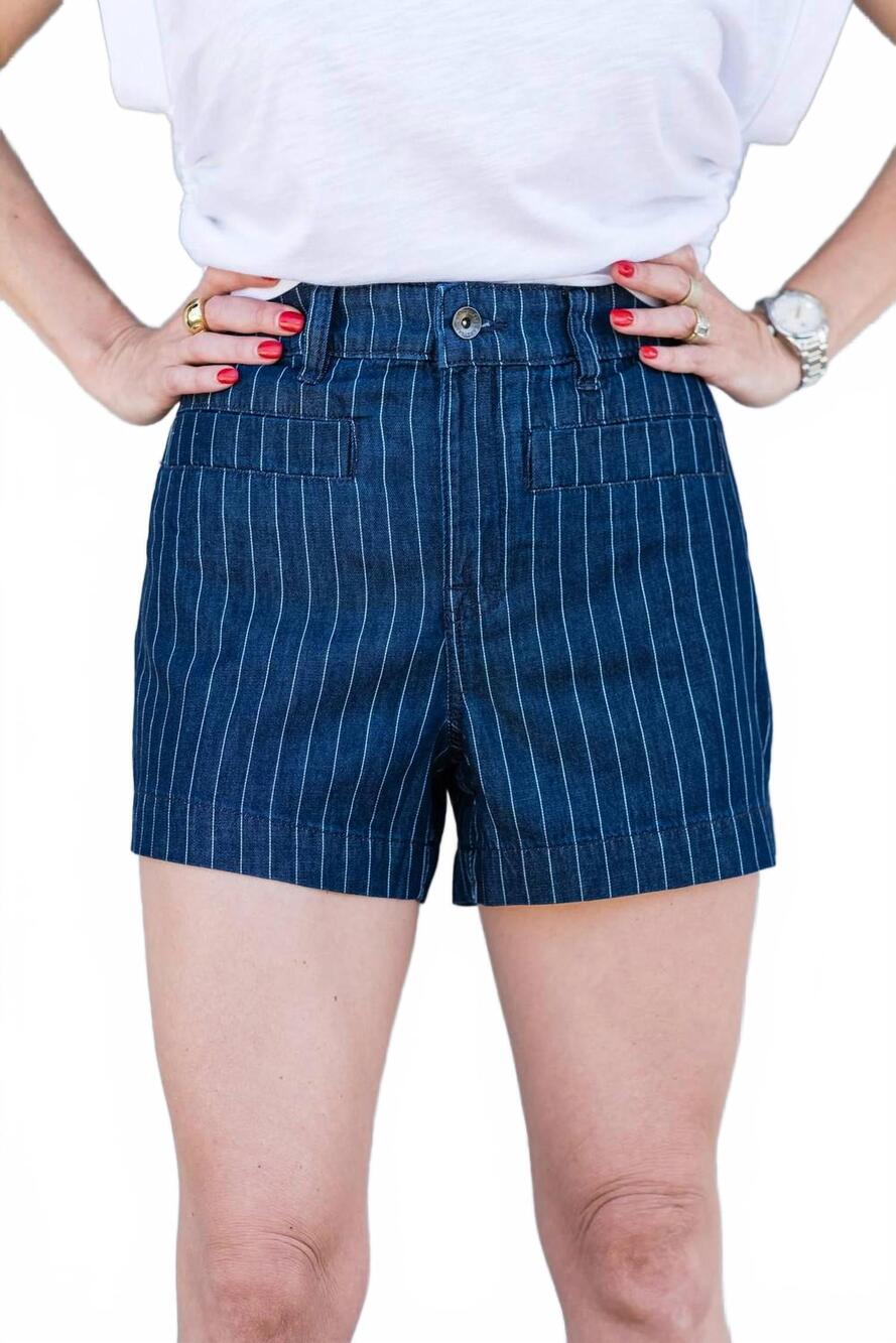NEW SANCTUARY voyage short in luna stripe